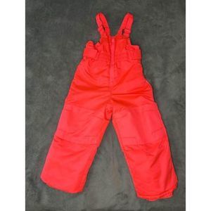 Cat & Jack Toddler Girls Pink One-Piece Snow Pants